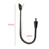 Hand Forged Iron Coat Hook 205mm #8293 - Image 2
