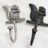 Cast Iron Animal Coat Hook 140mm #8300
