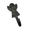 Cast Iron Coat Hook 120mm #8309 - Image 3