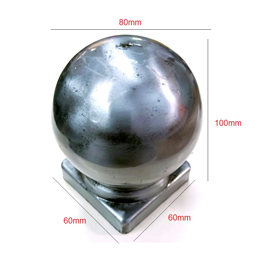 Sheet Iron Stair Railing Hardware 80mm #8351 - Image 2