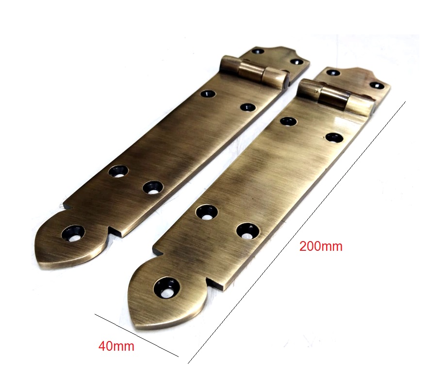 Brass Door T Hinge 200mm #8353 - Image 2