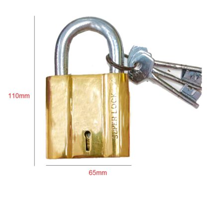 Vintage Handmade Door Locks For Antique Doors 110mm #3706 - Image 2
