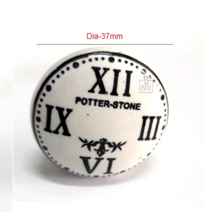 Ceramic Cabinet Knob 37mm #8388 (Set of 6 Pcs) - Image 2