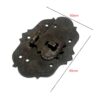 Brass Trunk Box Lockable Hasp Staple Arabic design 85mm #8397 - Image 2