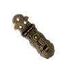 Brass Trunk Box Lockable Hasp Staple Arabic design 70mm #8399 - Image 3