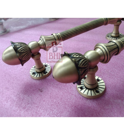 Brass Decorative Royal Arabic Design Door Pull Handle #8411 - Image 2