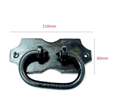Hand forged Iron Trunk Puller 110mm #8417 - Image 3
