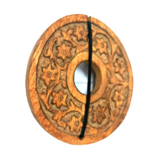 Wooden Curtain Hold Tie Back full Wooden with different Color and Natural finishes 110mm #8443