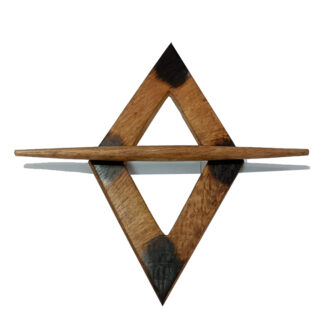 Curtain Tie-back Holder with Stick full Wooden with different Color and Natural finishes 200mm #8455