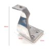 Aluminum Sofa Leg 60mm#939 - Image 2