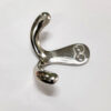 Aluminum Hat & Coat hook 50mm #8363 - Image 2