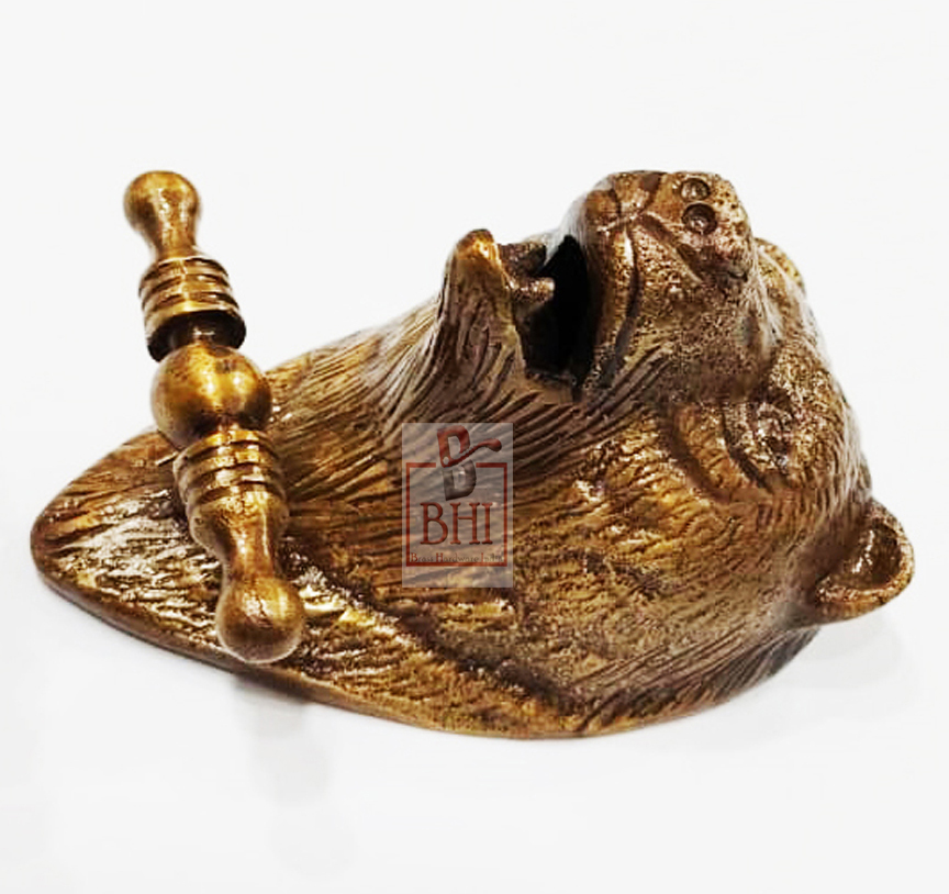 Cabinet Pull Handle Bear, Drawer Pulls Door Handles, Furniture Cupboard Drawer Cupboard Dresser Knobs for Kitchen Dresser Drawer Bathroom 90mm #8373