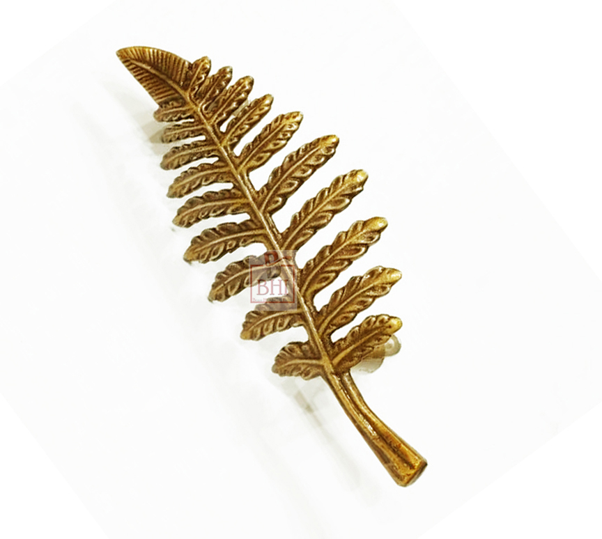 Cabinet Pull Handle Leaf, Drawer Pulls Door Handles, Furniture Cupboard Drawer Cupboard Dresser Knobs for Kitchen Dresser Drawer Bathroom 160mm #8372 - Image 2