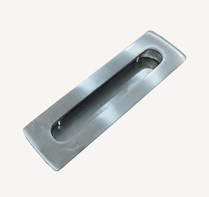 Recessed Brass Finger Pulls Sliding Door Handles Furniture Handles Kitchen Hardware for Cabinets Pull Handles 140mm #8574