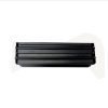 Sheet Iron Wall Vent Grill - Metal Ventilation Grilles - Air Vent Covers for Walls 260mm #8656 Black Powder Coated Finish - Image 5
