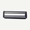 Sheet Iron Wall Vent Grill - Metal Ventilation Grilles - Air Vent Covers for Walls 260mm #8656 Black Powder Coated Finish - Image 4