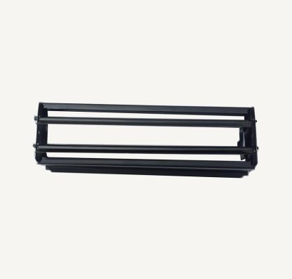 Sheet Iron Wall Vent Grill - Metal Ventilation Grilles - Air Vent Covers for Walls 260mm #8656 Black Powder Coated Finish - Image 4