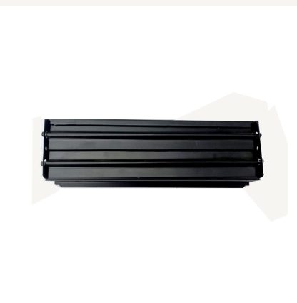 Sheet Iron Wall Vent Grill - Metal Ventilation Grilles - Air Vent Covers for Walls 260mm #8656 Black Powder Coated Finish - Image 5