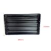 Sheet Iron Wall Vent Grill - Metal Ventilation Grilles - Air Vent Covers for Walls 360mm #8666 Black Powder Coated Finish - Image 3
