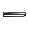 Sheet Iron Wall Vent Grill - Metal Ventilation Grilles - Air Vent Covers for Walls 305mm #8670 Black Powder Coated Finish - Image 2