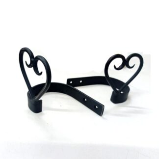 Hand Forged Iron Curtain Tie Back 120mm #8688