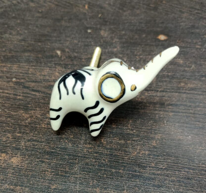 Ceramic Cabinet knob Elephant 65mm #8795 (Set of 6 Pcs) - Image 5