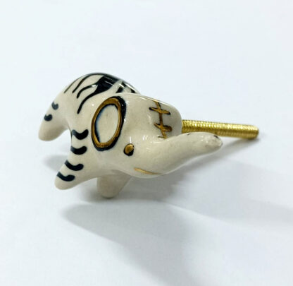 Ceramic Cabinet knob Elephant 65mm #8795 (Set of 6 Pcs) - Image 3