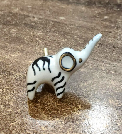 Ceramic Cabinet knob Elephant 65mm #8795 (Set of 6 Pcs) - Image 4