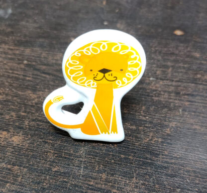 Ceramic Cabinet knob Lion 50mm #8806 (Set of 6 Pcs) - Image 4