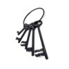 Cast Iron Key Set 2",3",4",5",6" #8833 - Image 2