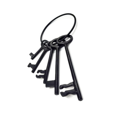 Cast Iron Key Set 2",3",4",5",6" #8833 - Image 2