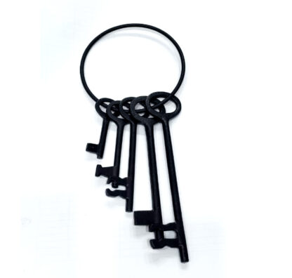 Cast Iron Key Set 2",3",4",5",6" #8833 - Image 3
