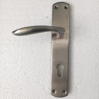 Stainless steel Door Handle On Plate 250mm #8703
