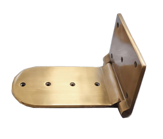 Brass Door Large Hinge 15"x7" #9219